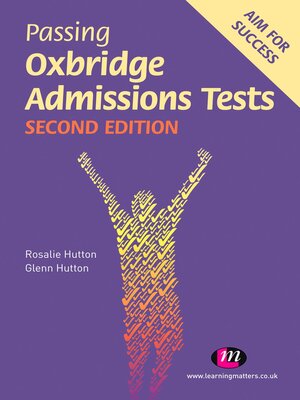 cover image of Passing Oxbridge Admissions Tests